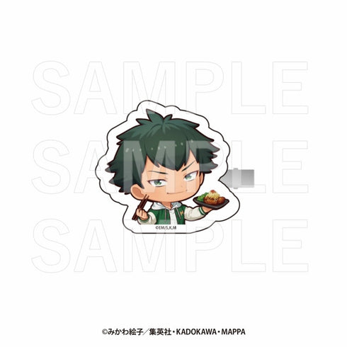 『忘却バッテリー×肉汁餃子のダンダダン』ミニキャラ前髪クリップ 巻田 広伸
